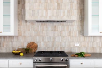 Elegant Backsplash Integration